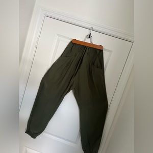 Zara Pants Army Green Stylish Women M